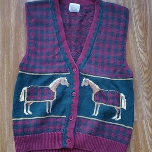 Miller's Horse Sweater Vest